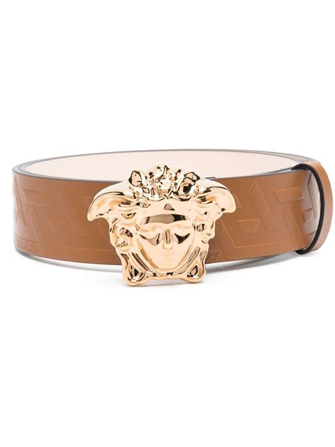 versace belt logo